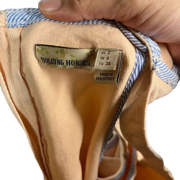 Holding Horses Anthropologie Pink Regatta Wrap Dress Size 2‎ - Picture 9 of 10